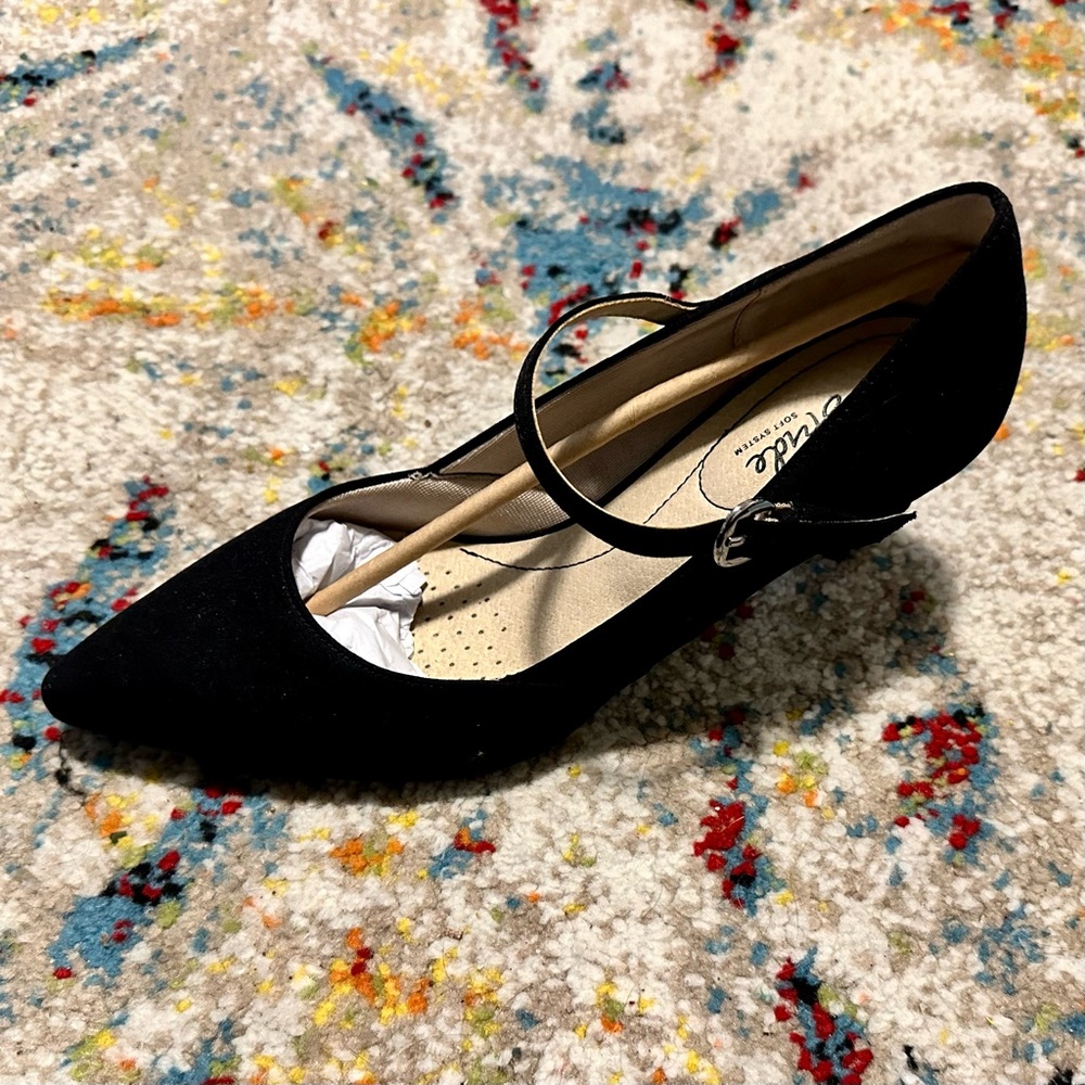 ❌SOLD❌NIB Life Stride SANDRINE Black Pump Heel Shoes, size 8